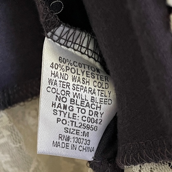 Umgee Open Front Lace Fringe Cardigan Boho Cottagecore | Size M - Picture 11 of 11